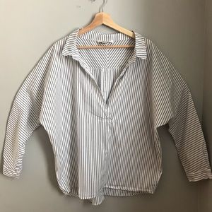 Oversized Reversed Oxford
